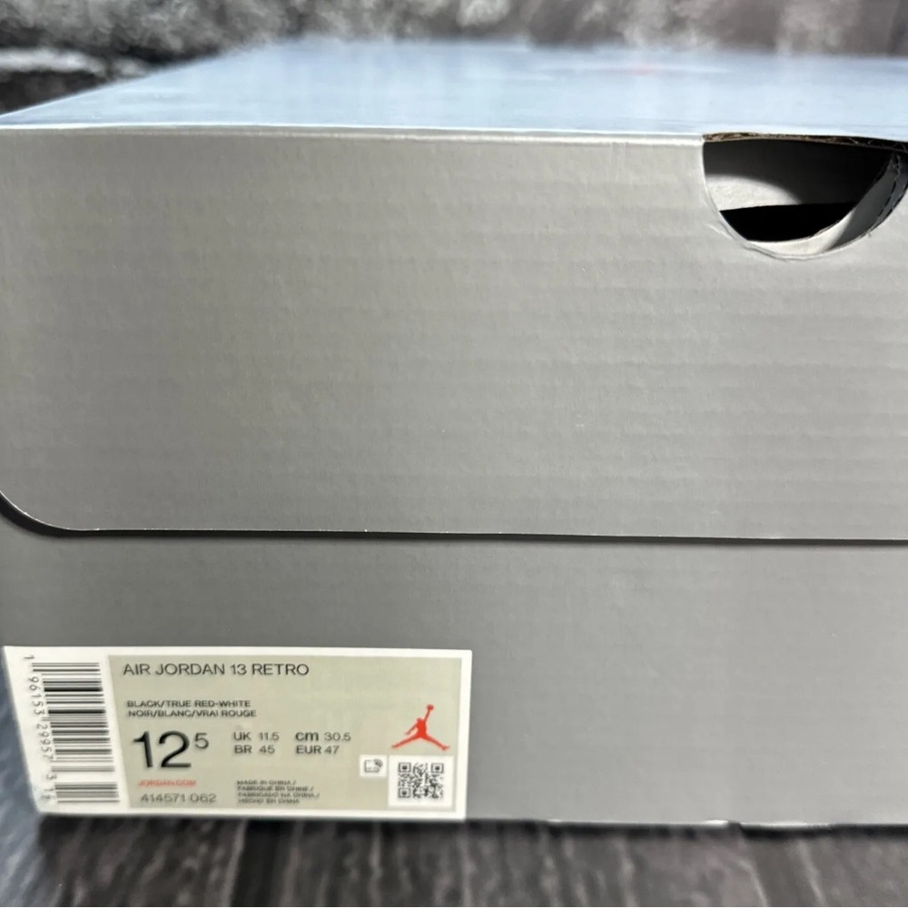Jordan 13 Retro Playoff 2023 US Mens Size 12.5 New With Box Black Red White - Picture 5 of 11